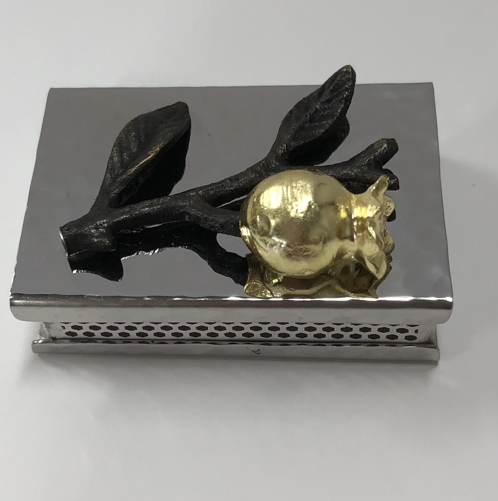 Pomegranate Matchbox | Shalom House Fine Judaica