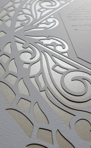 2021 Daphne, Paper-cut Ketubah