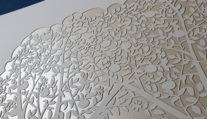 Two Trees Paper-Cut Ketubah