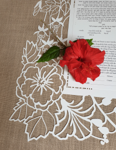 Hawaii Paper-Cut Ketubah