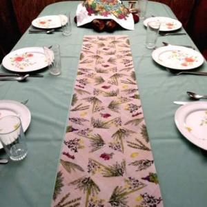 Sukkot Stars Table Runner