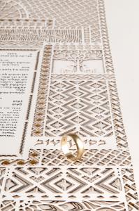 Gold Jewel Ketubah