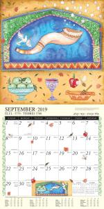 Jewish art calendar by Mickie 2020