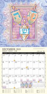 Jewish art calendar by Mickie 2020