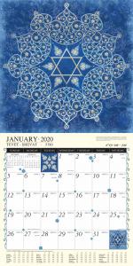 Jewish art calendar by Mickie 2020