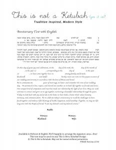 The Emerald Notes Ketubah
