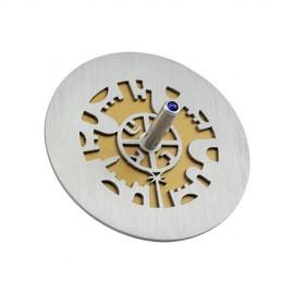 Cut-Out Jerusalem Dreidel - Anodized Aluminum