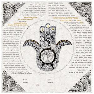 Zen Hamsa II Ketubah