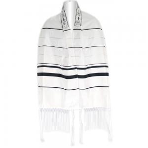 Black And Silver Stripe Shvotim Talis