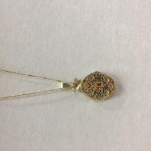 Chai Locket - 14kt Necklace