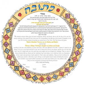 Circle of Rome 2 Ketubah