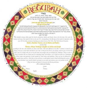 Circle of Rome Ketubah