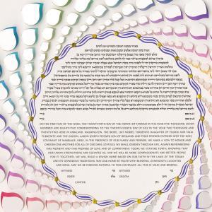 Color Palette Ketubah