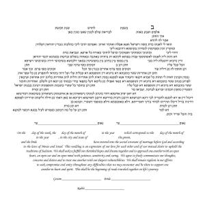 Unity Ketubah