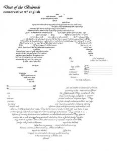 Kinetics of Desire Ketubah