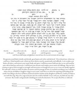 Here Comes The Sun Ketubah