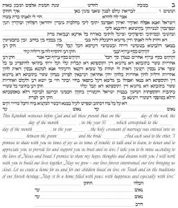 To Life Ketubah