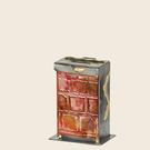 Western Wall Tzedakah Box - Glass, Steel, and Copper