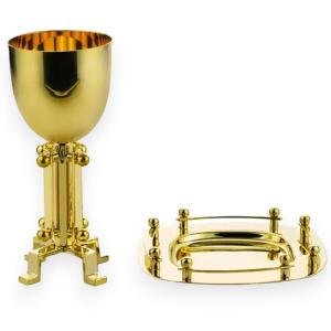 Gold Suspension Wine Cup