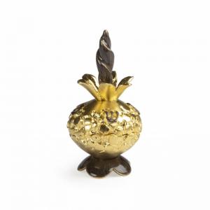 Golden Pomegranate Dreidel