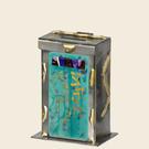 Bat Mitzvah Tzedakah Box - Glass, Steel, and Copper