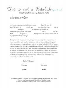 The IRT Today Ketubah