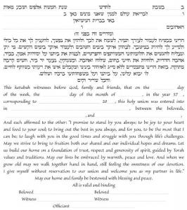 Unending Love Ketubah