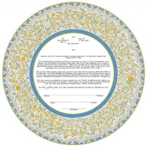 Joy & Happiness Ketubah