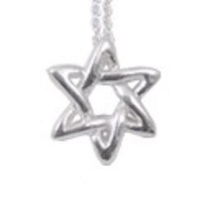 Star of David Necklace - Sterling Silver