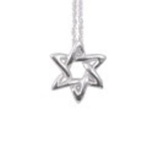 Star of David Necklace - Sterling Silver