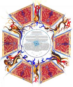 CUPOLA a window to the world Ketubah