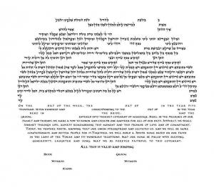 Garland Ketubah