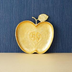 Apple Plate Gold