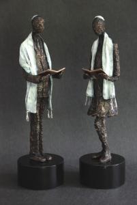 Bar/Bat Mitzvah Sculpture by Karen Coburn - Bronze