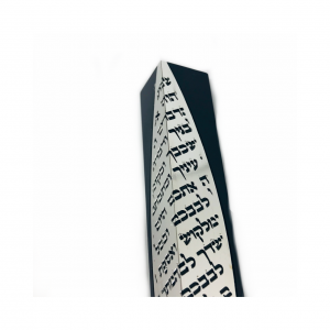 3D Mezuzah-Black