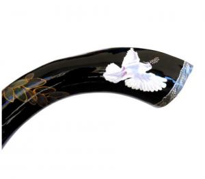 Hand Painted Yemenite Shofar