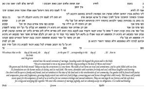 Small - Seven Species Ketubah, No Backing