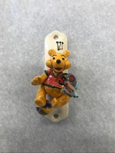 Winnie the Pooh Mezuzah 3 - Painted Porcelain