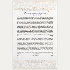 Rose Garden Ketubah