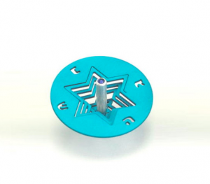 Star Dreidel - Aluminum