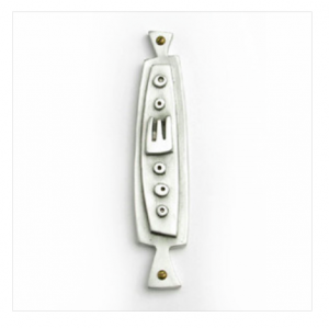 Mod Mezuzah - Pewter