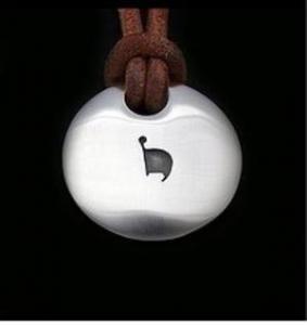 Hebrew Letter Necklaces - Sterling Silver and Leather
