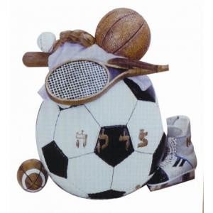 Sports Tzedakah Box - Resin