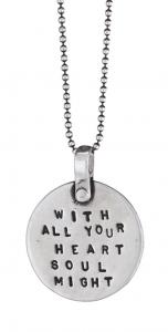 With All Your Heart Necklace by Marla Studio - Sterling Silver