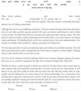 Circle of Rome Ketubah