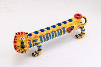 Israel Museum x Shalom House Ceramic Lion Menorah