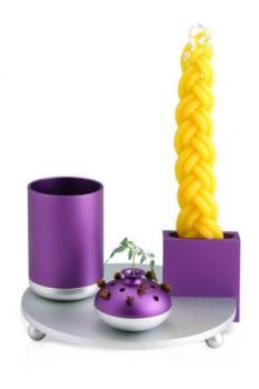 Havdalah Set Purple