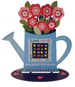 Love Flowers Watering Can
