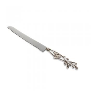 White Orchid Bread Knife