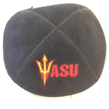 Arizona State University Kippah - Suede